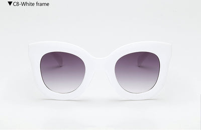 Cat Eye Vintage Leopard Sunglasses