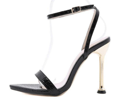 Ankle Strap High Heel Pointed Toe Sandals