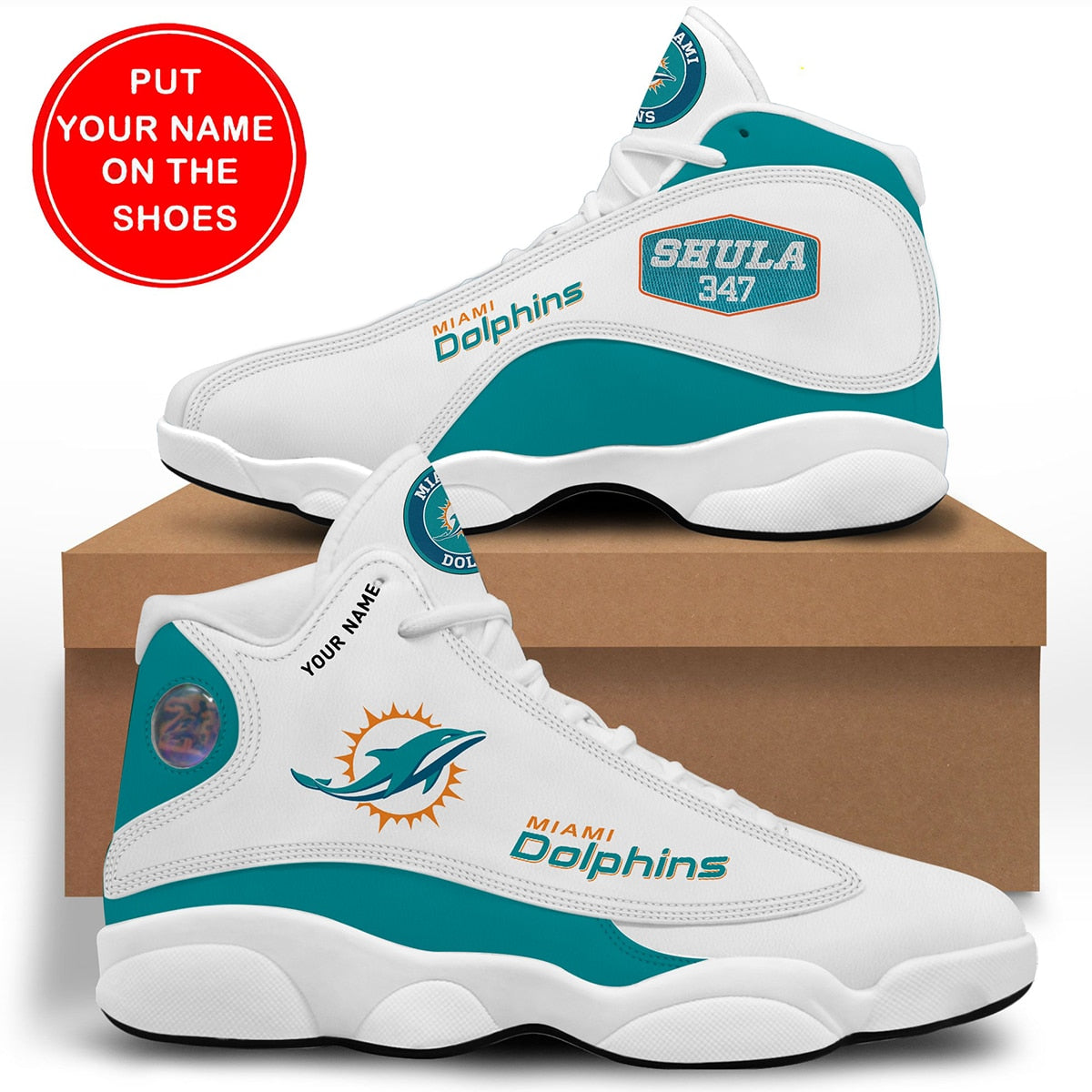 Dolphins Team Sneakers