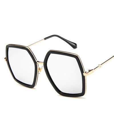 Women Luxury Vintage Big Frame Sunglasses