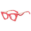 Cat Eye Optical Glasses Frames Women Fashion Clear Lens Glasses