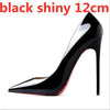 High Heel Pointed Toes Classic Pumps Genuine Leather