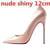 High Heel Pointed Toes Classic Pumps Genuine Leather