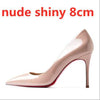 High Heel Pointed Toes Classic Pumps Genuine Leather