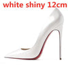 High Heel Pointed Toes Classic Pumps Genuine Leather