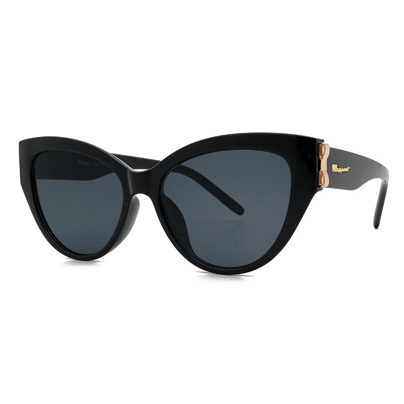 Cat Eye Side Bow Sunglasses