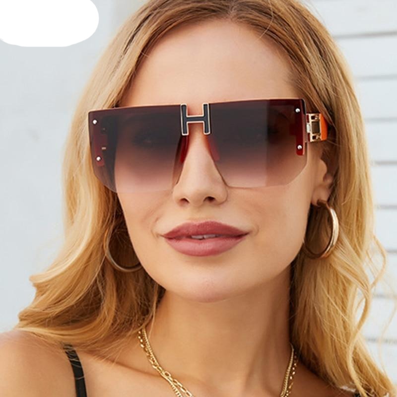 Rimless Women Sunglasses